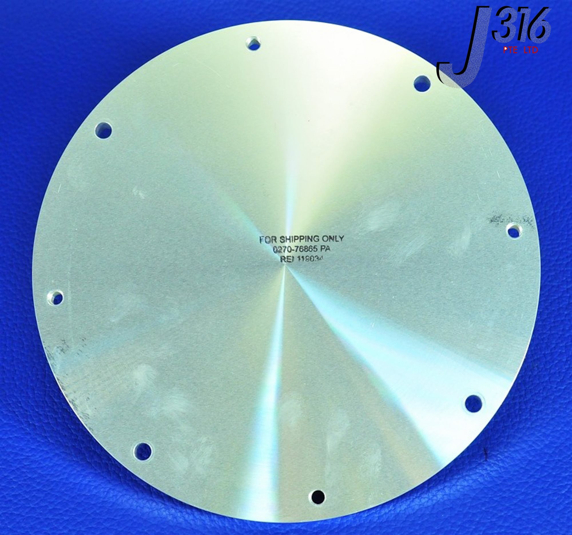 ユナイテッド 1220 APPLIED MATERIALS COVER, CRYO BLANKOFF SHIPPING FLANGE 0270